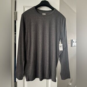 32 Degrees Charcoal Long Sleeve Tee
